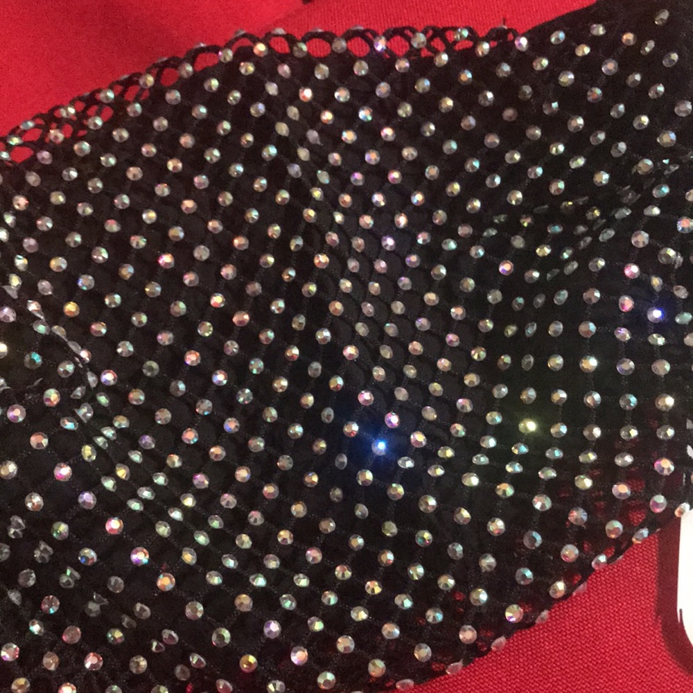 Mask Mesh Rhinestones - Picture 8 of 10